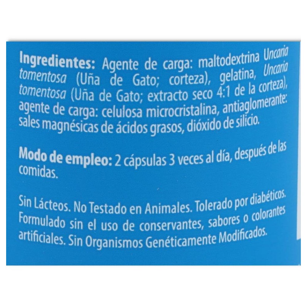 Uña de Gato 500 mg 90 cap Naturmil