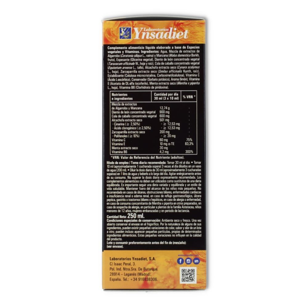 Ynsadiet Ob3 Dren jarabe 250 ml