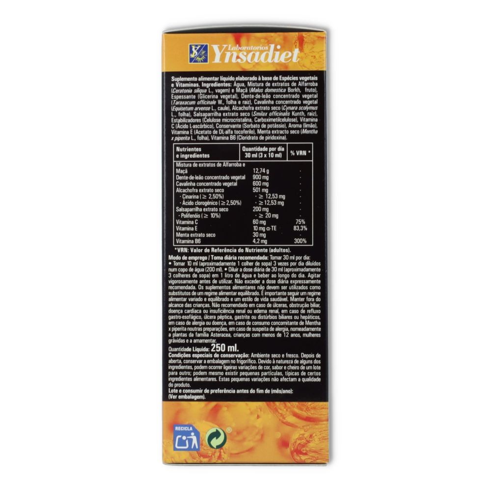 Ynsadiet Ob3 Dren jarabe 250 ml