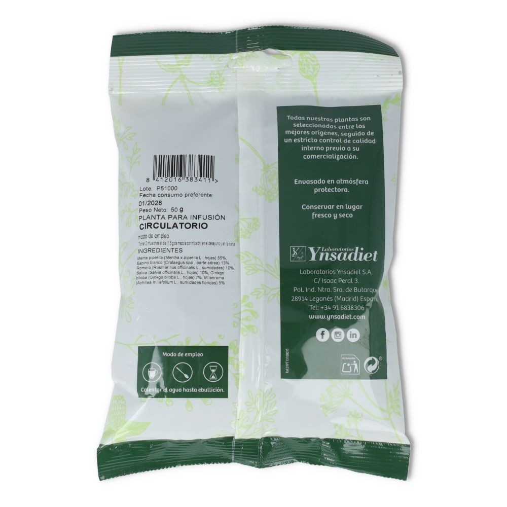 Infusion Circulatorio 50 gr Ynsadiet