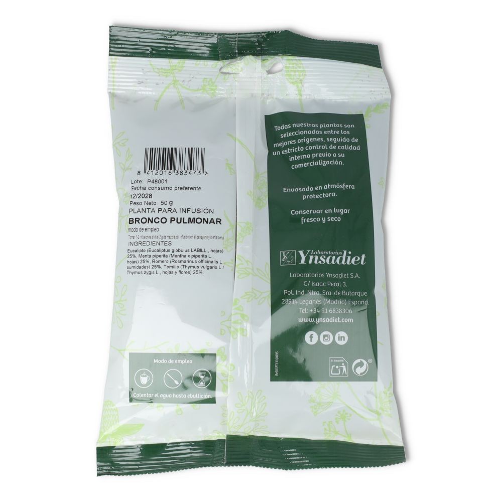 Infusion Bronco Pulmonar 50 gr Ynsadiet