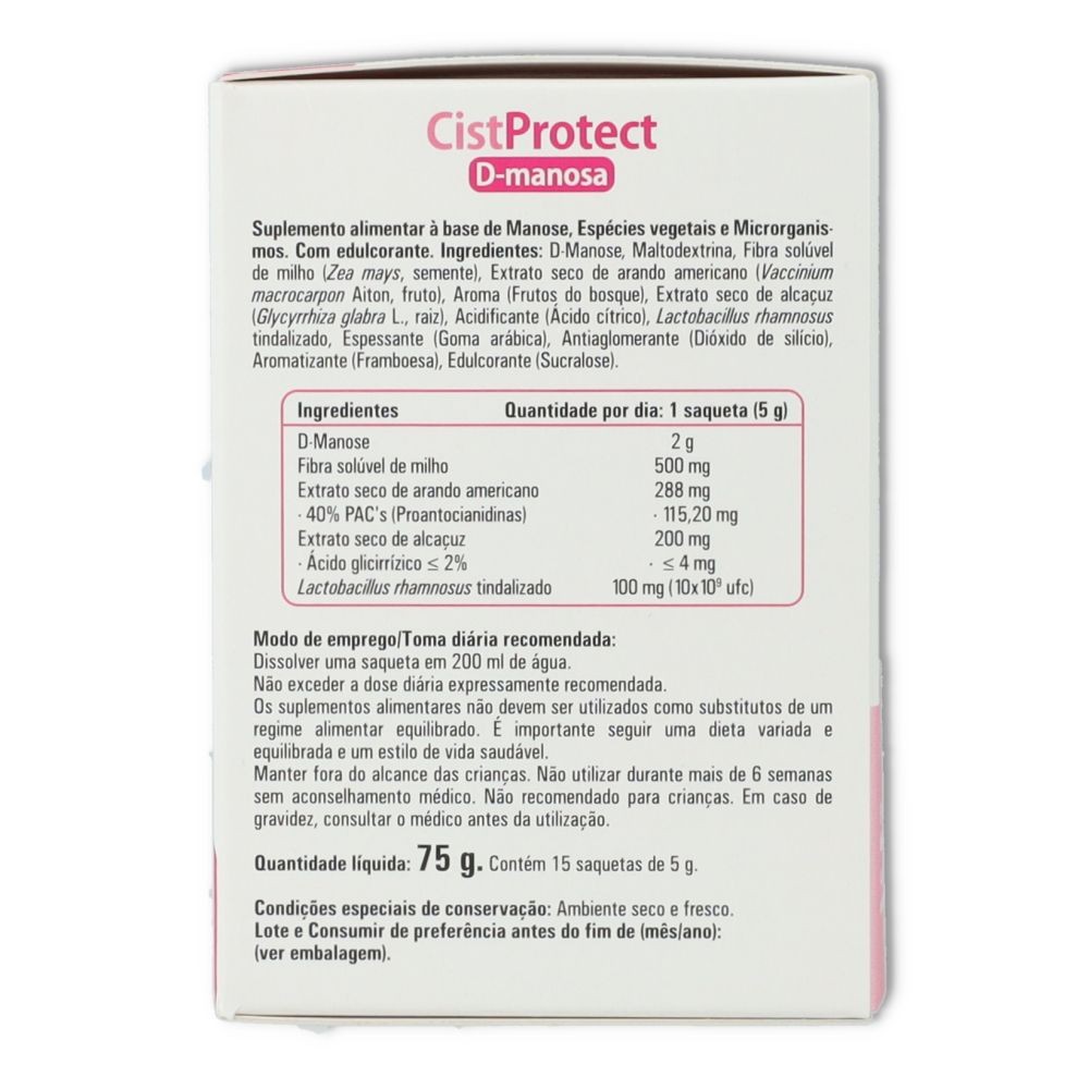 Ynsadiet Cistprotect D-Manosa 15 sobres