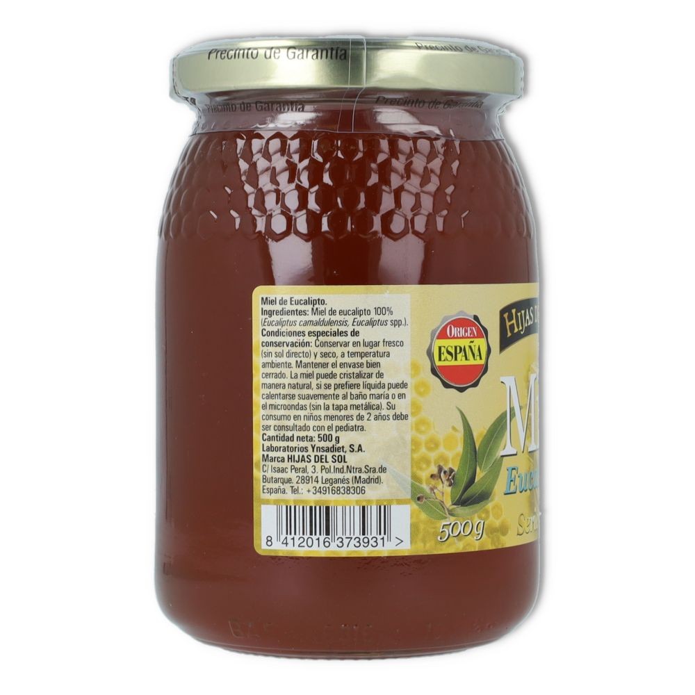 Ynsadiet Hijas del Sol Miel Eucalipto 500 gr