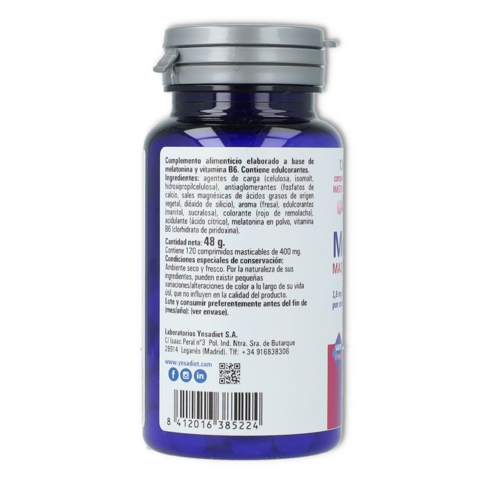 Ynsadiet Melatonina Masticable 120 comp