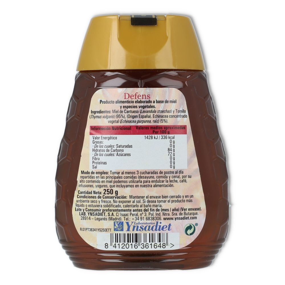 Ynsadiet Hijas del Sol Miel-Tomillo-Echinacea 250