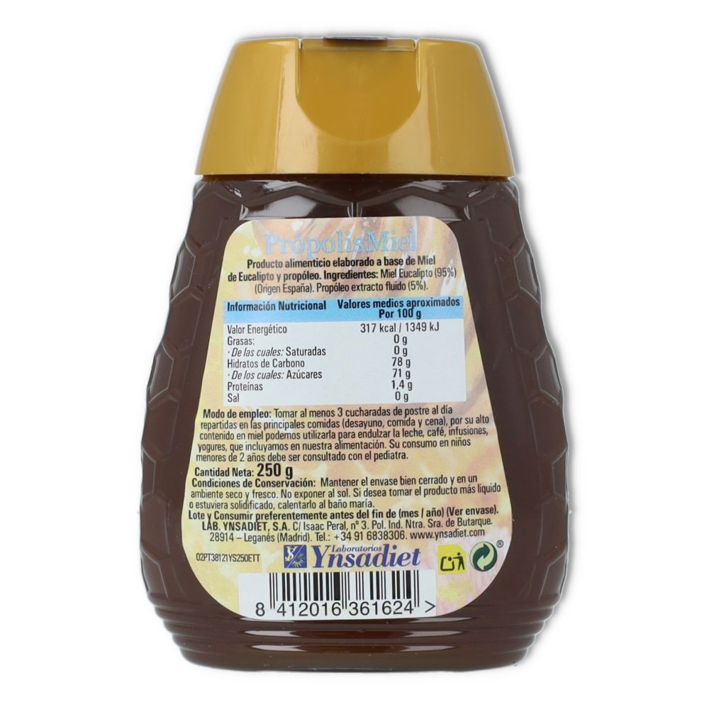 Ynsadiet Hijas del Sol Miel Eucalip-Propoleo 250 g