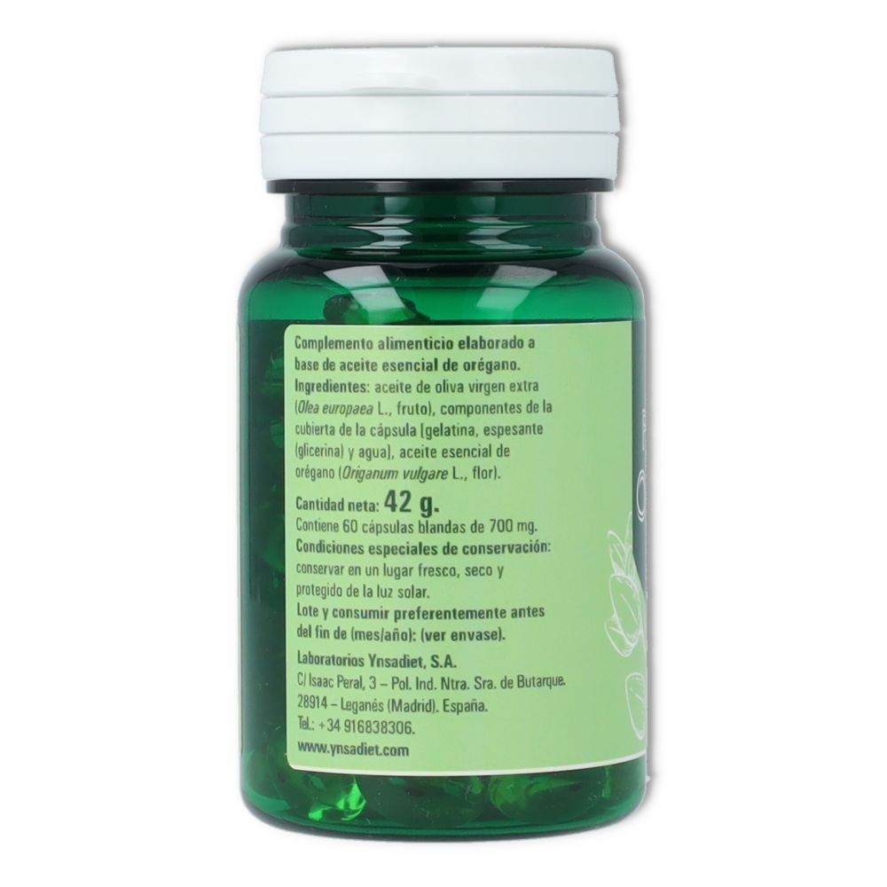 Ynsadiet Fitosol Oregano 60 perlas