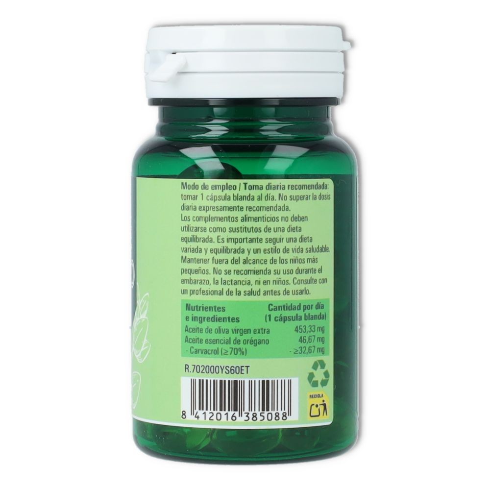 Ynsadiet Fitosol Oregano 60 perlas