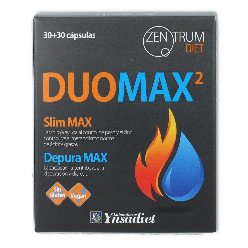 Ynsadiet Zentrum Diet Duo Max 30+30+cap