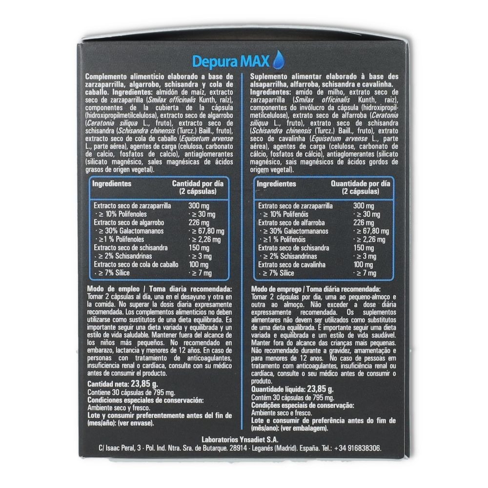 Ynsadiet Zentrum Diet Duo Max 30+30+cap