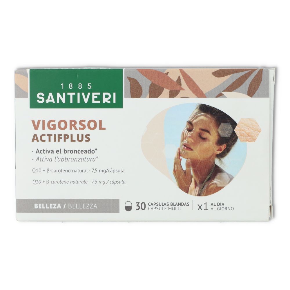Vigorsol Total 30 perlas Santiveri
