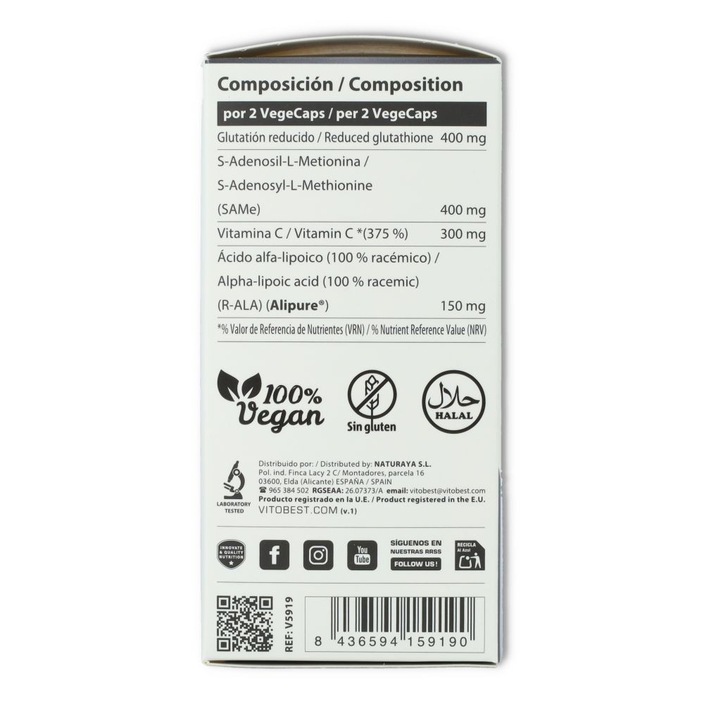 Vitobest Quelation 60 capsulas