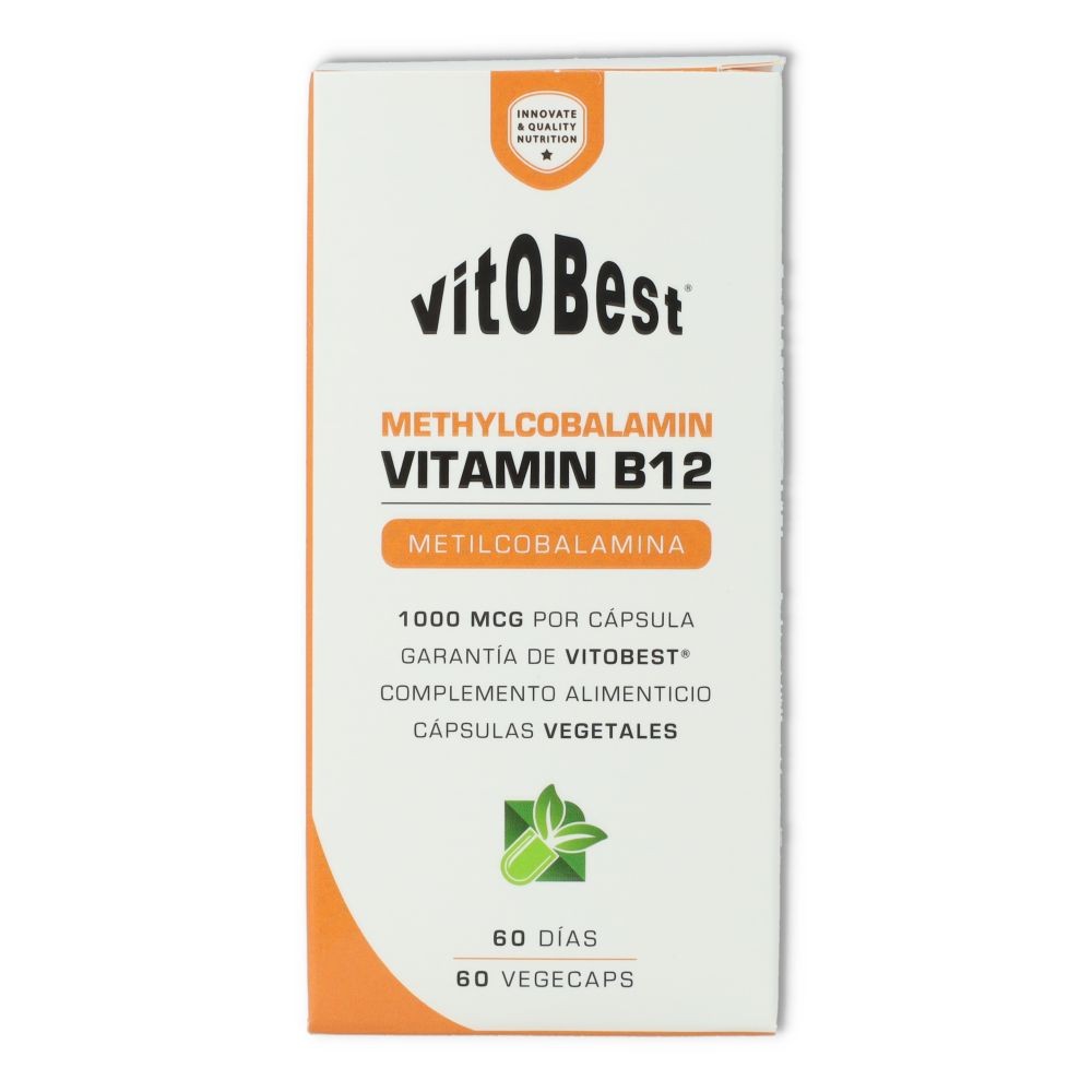 Vitobest Vitamina Methylcobalamin B 12 60 cap