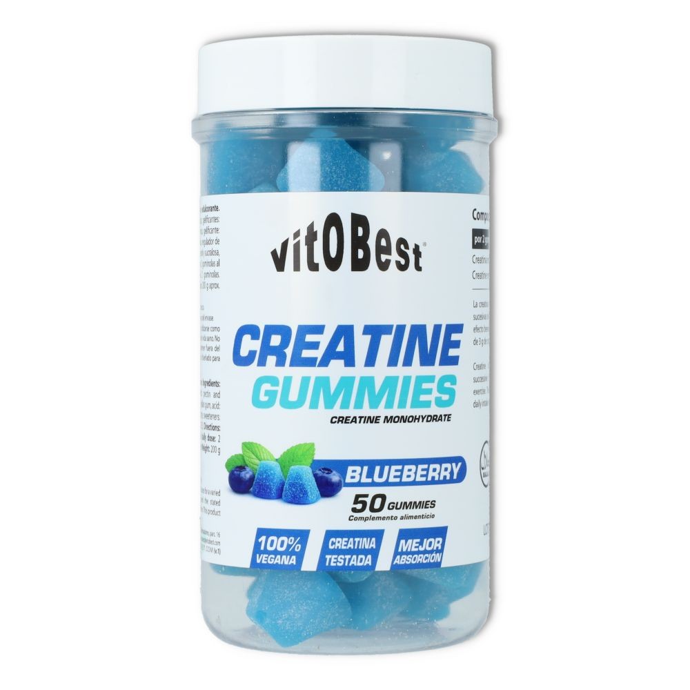 Vitobest Creatina Gummies Blueberry  50 gumies