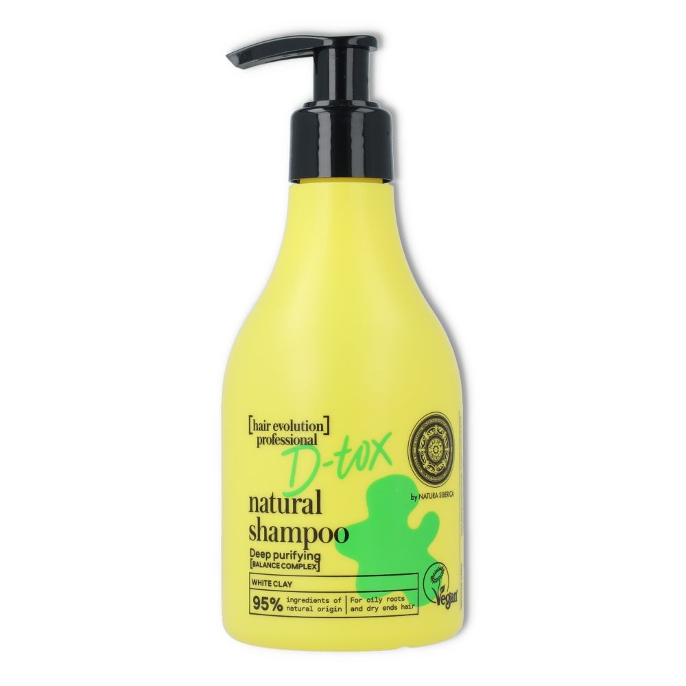 Natura Siberica Champu Arcilla Blanca 245 ml