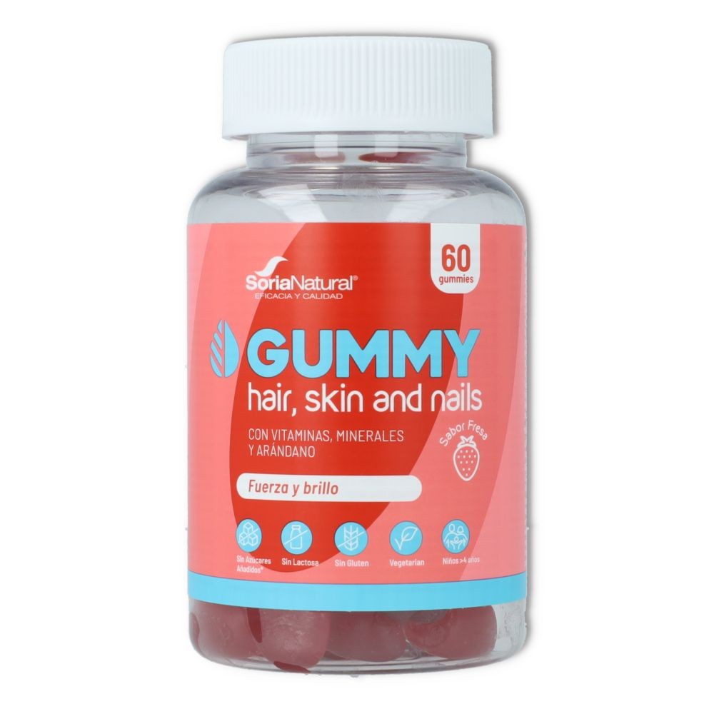 Soria Natural Gummy Cabello- Piel- Uñas 60 gummis