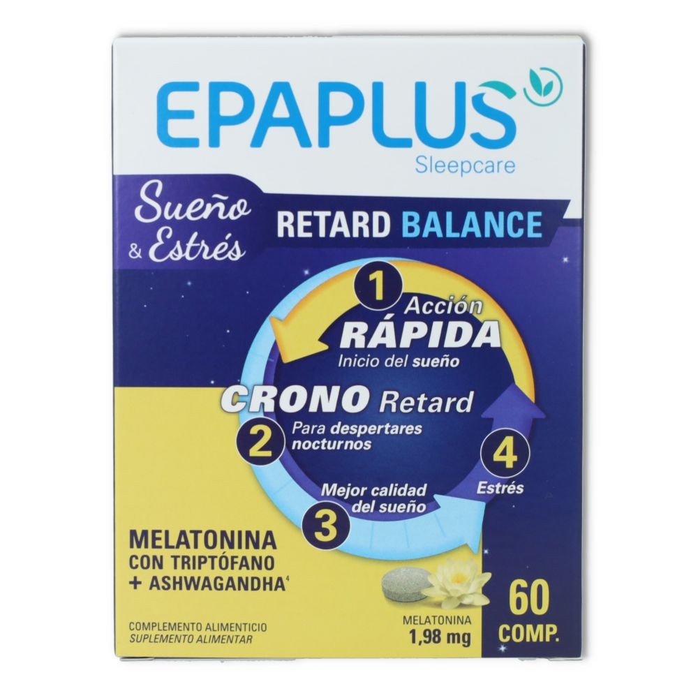 Epaplus Melatonina Retard Balance 60 cap