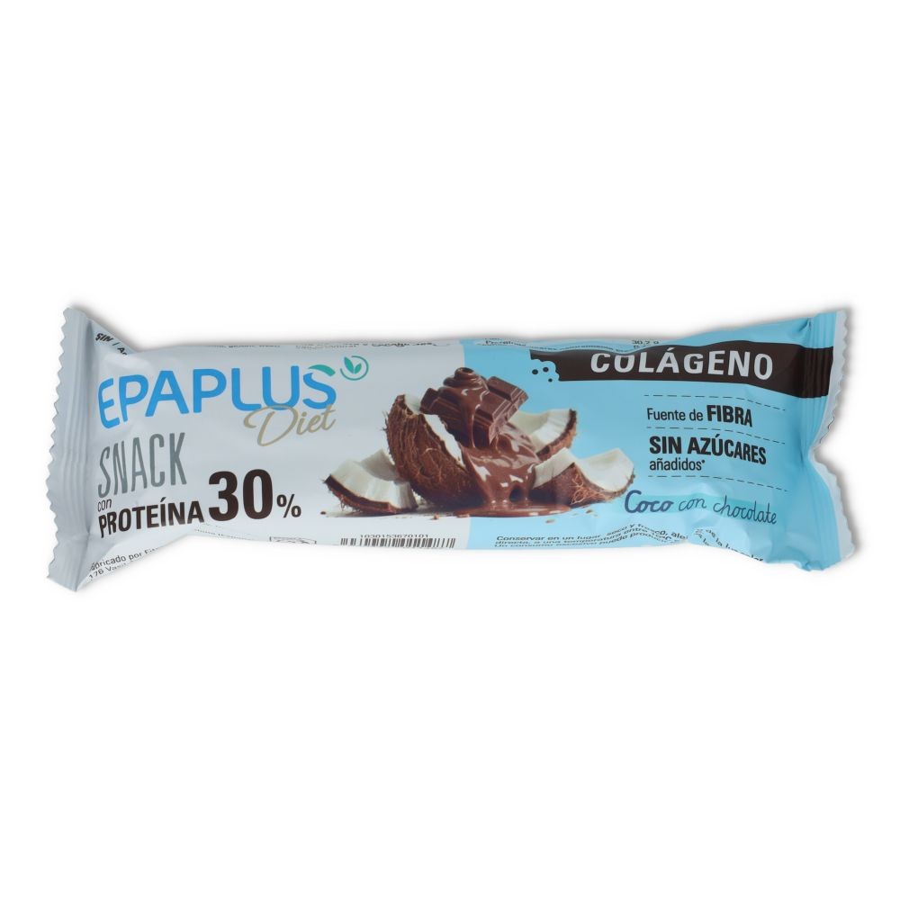 Epaplus Diet Snack Coco y Chocolate Proteina 30 % 50 gr