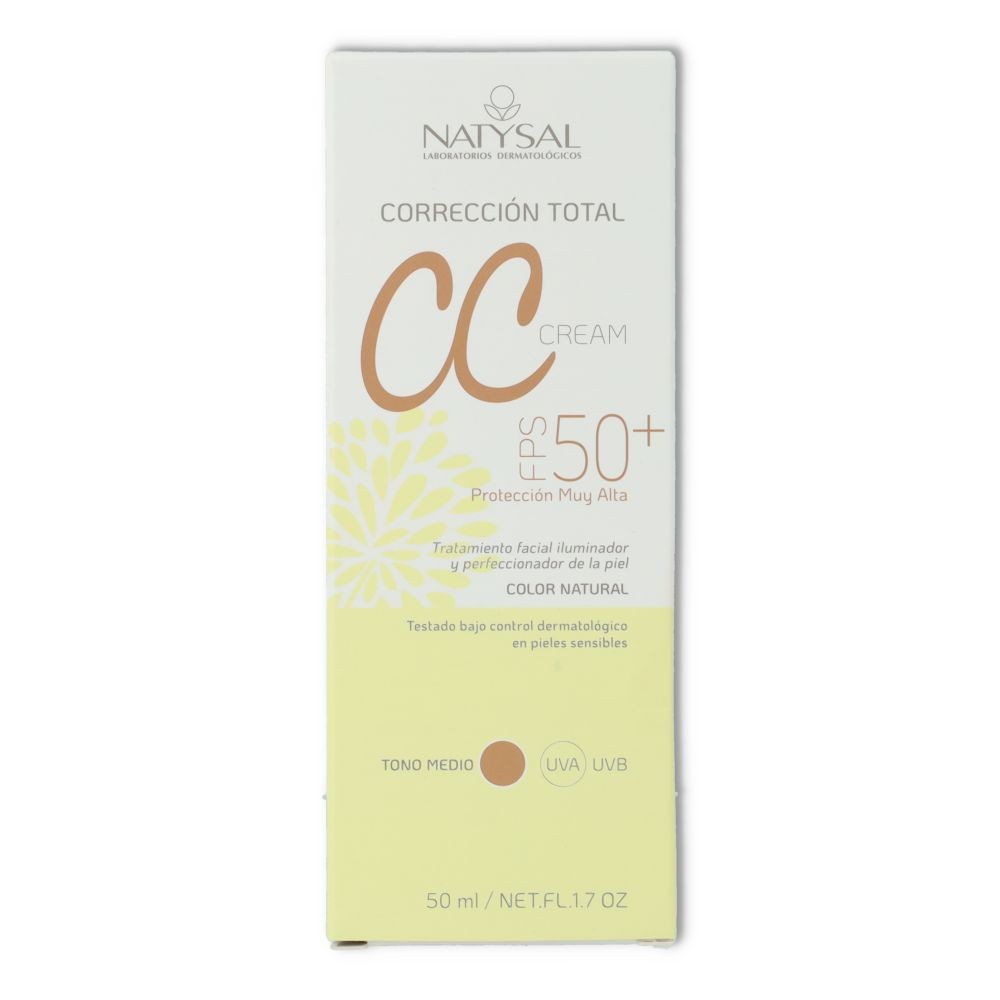 Natysal CC Crema SPF 50 50 ml