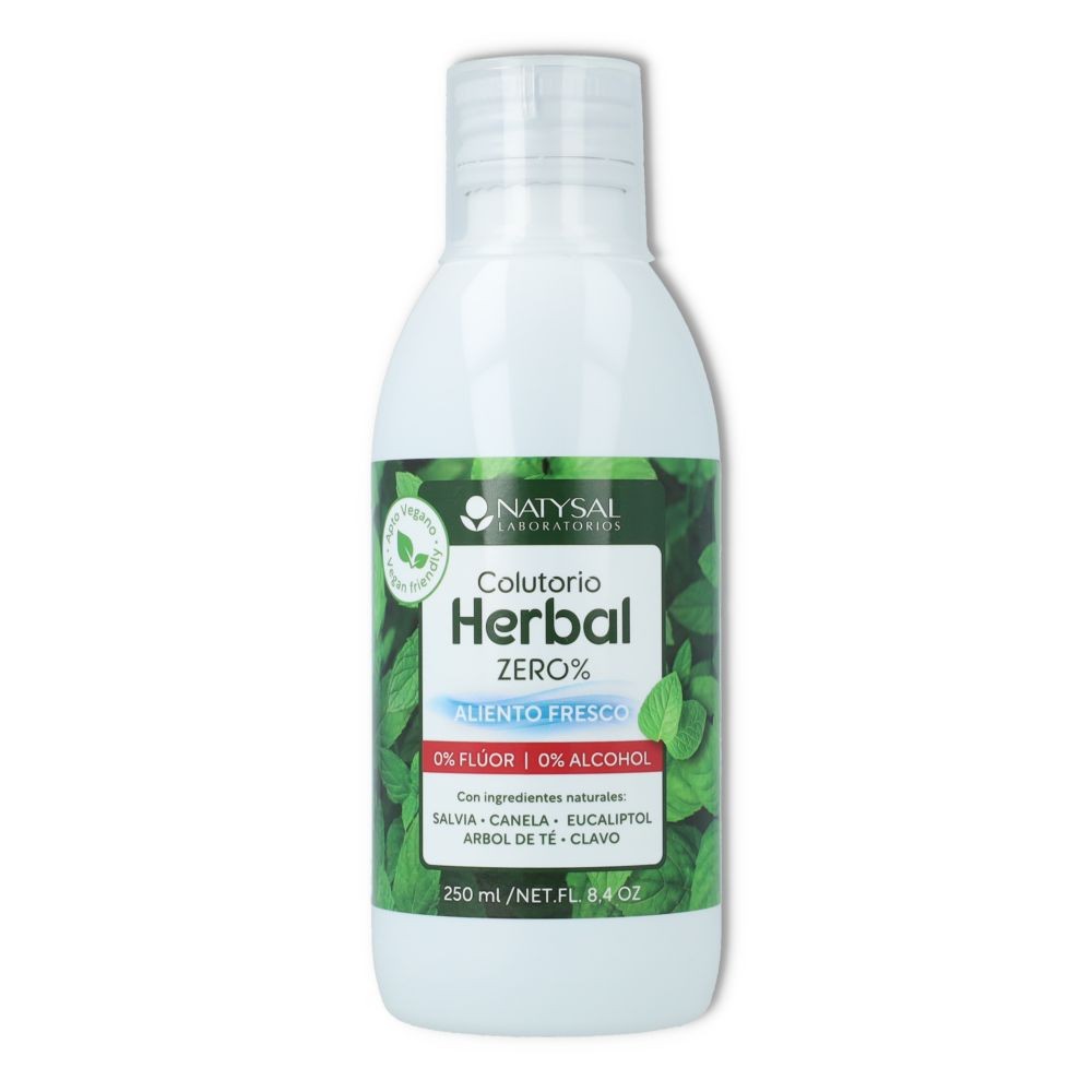 Natysal Colutorio Herbal Zero Fluor 250 ml