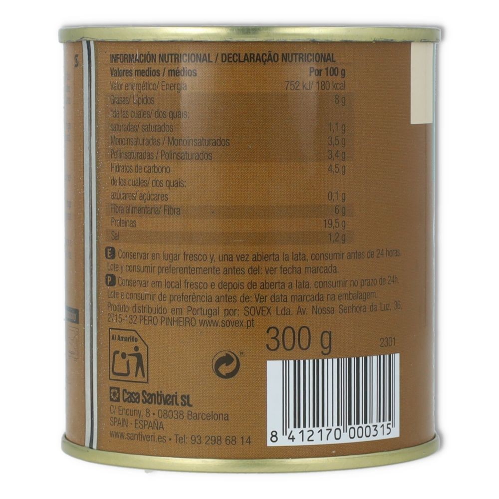Santiveri Carnita 300 gramos