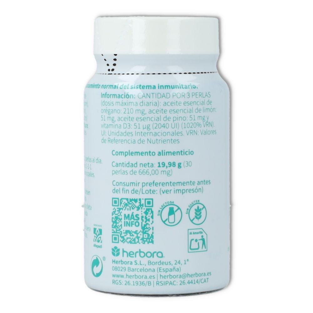 Herbora Bronquitoran Perlas 30 perlas