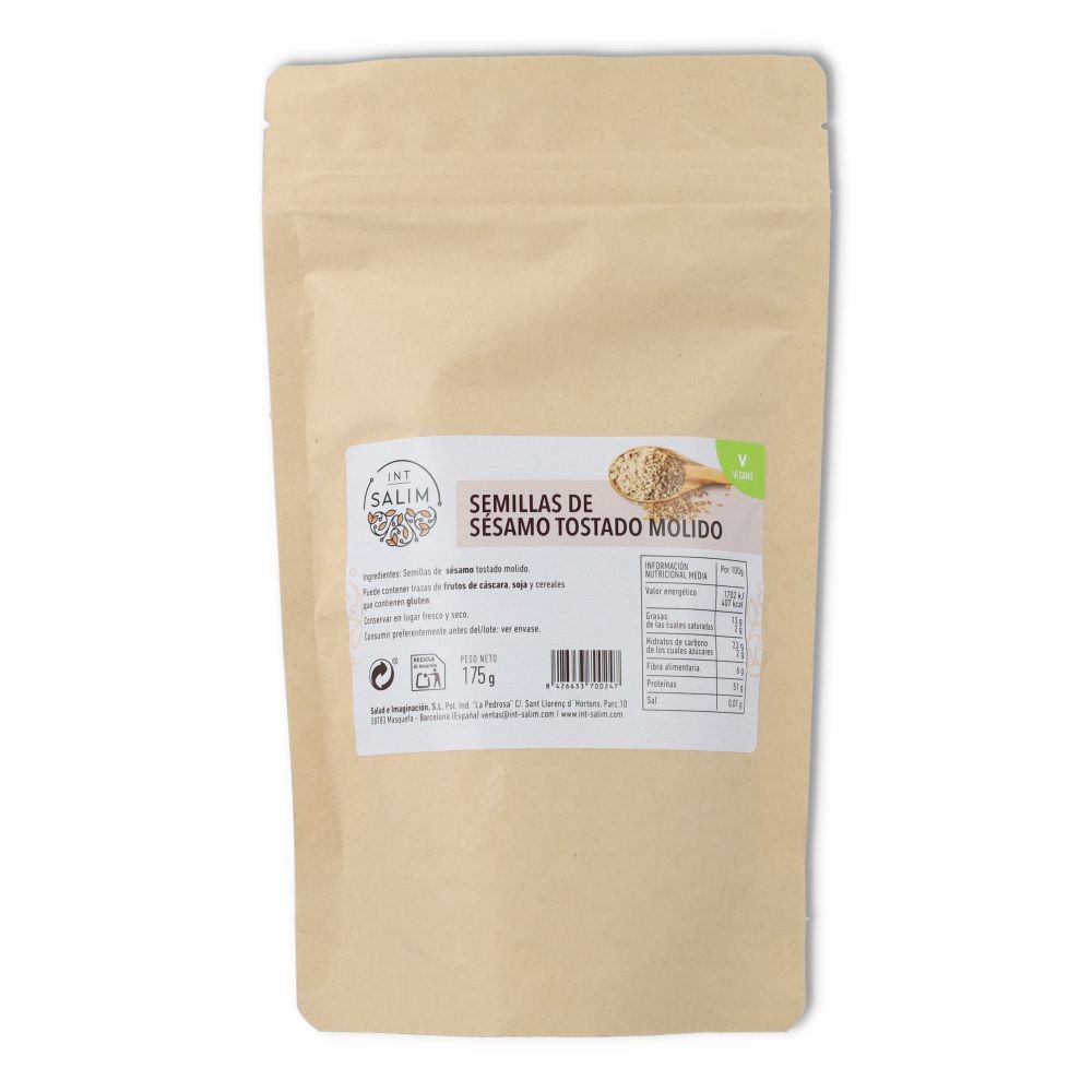 SESAMO TOSTADO MOLIDO 175 GR INT-SALIM