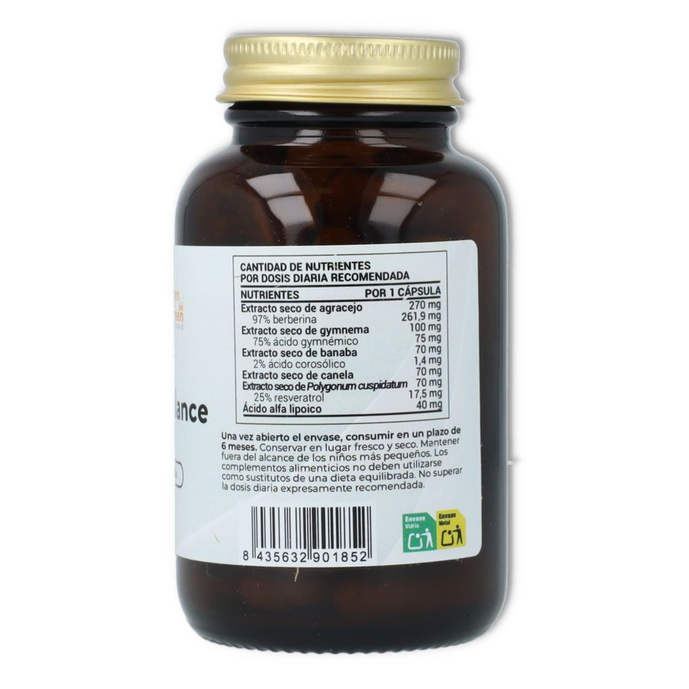 Herbolario Virgen del Carmen Glucobalance 60 cap