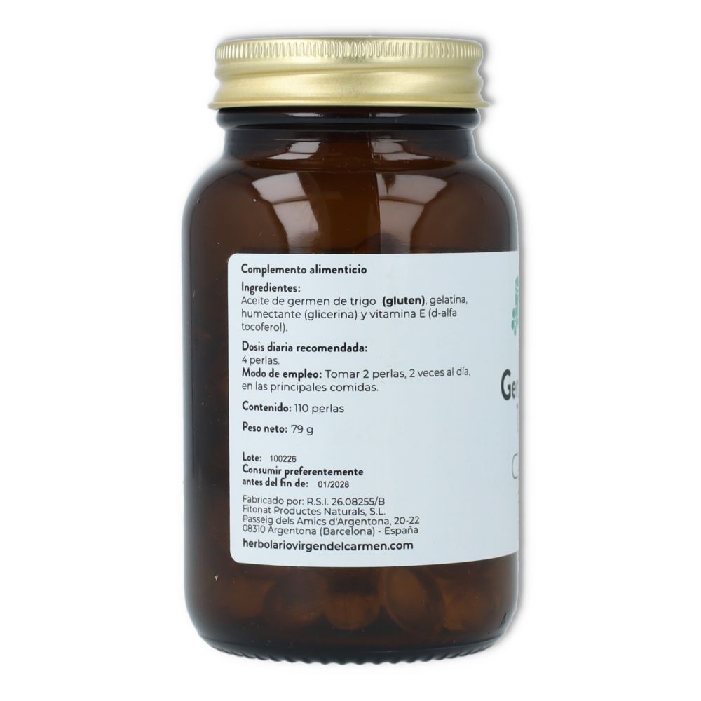 Herbolario Virgen del Carmen Germen de Trigo 110 perlas