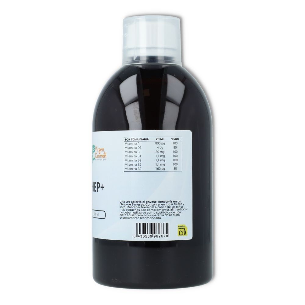 Herbolario Virgen del Carmen  Hep+ 500 ml