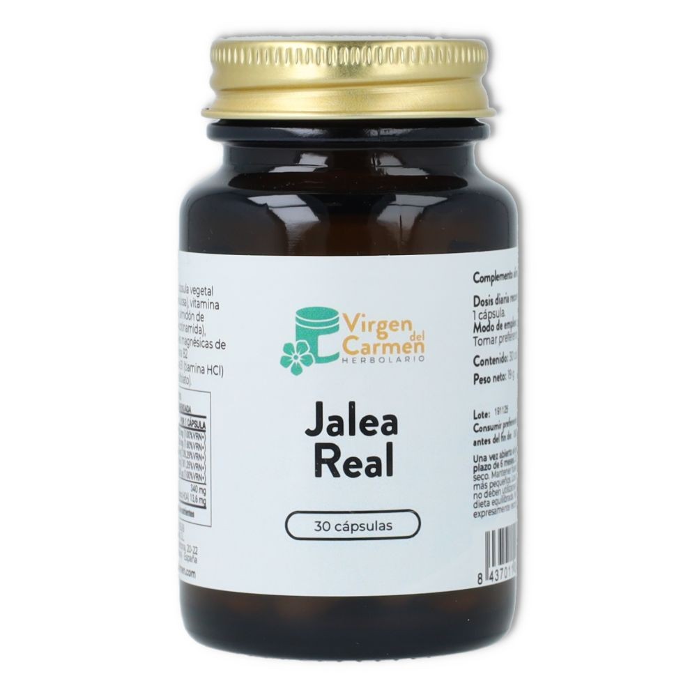 Herbolario Virgen del Carmen Jalea Real 30 cápsulas