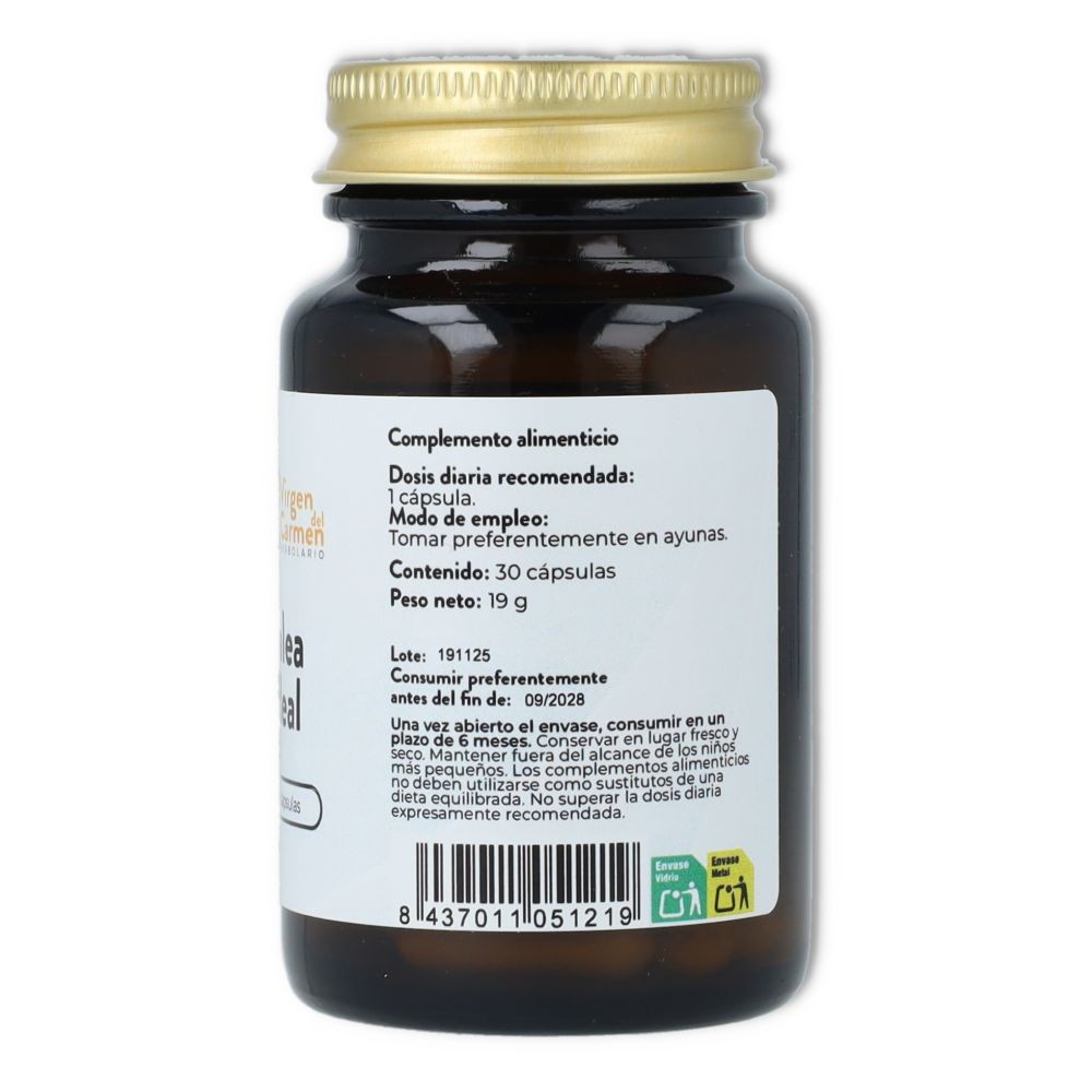 Herbolario Virgen del Carmen Jalea Real 30 cápsulas
