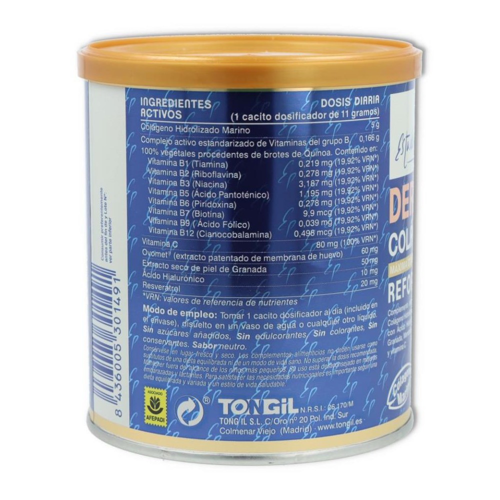 Dermo Colageno Reforzado 275 gr Tongil 