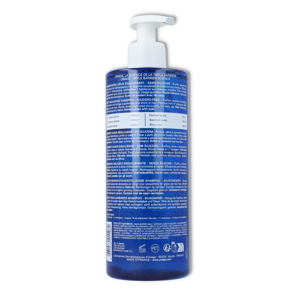 Uriage DS Hair Champu Suave 500 ml