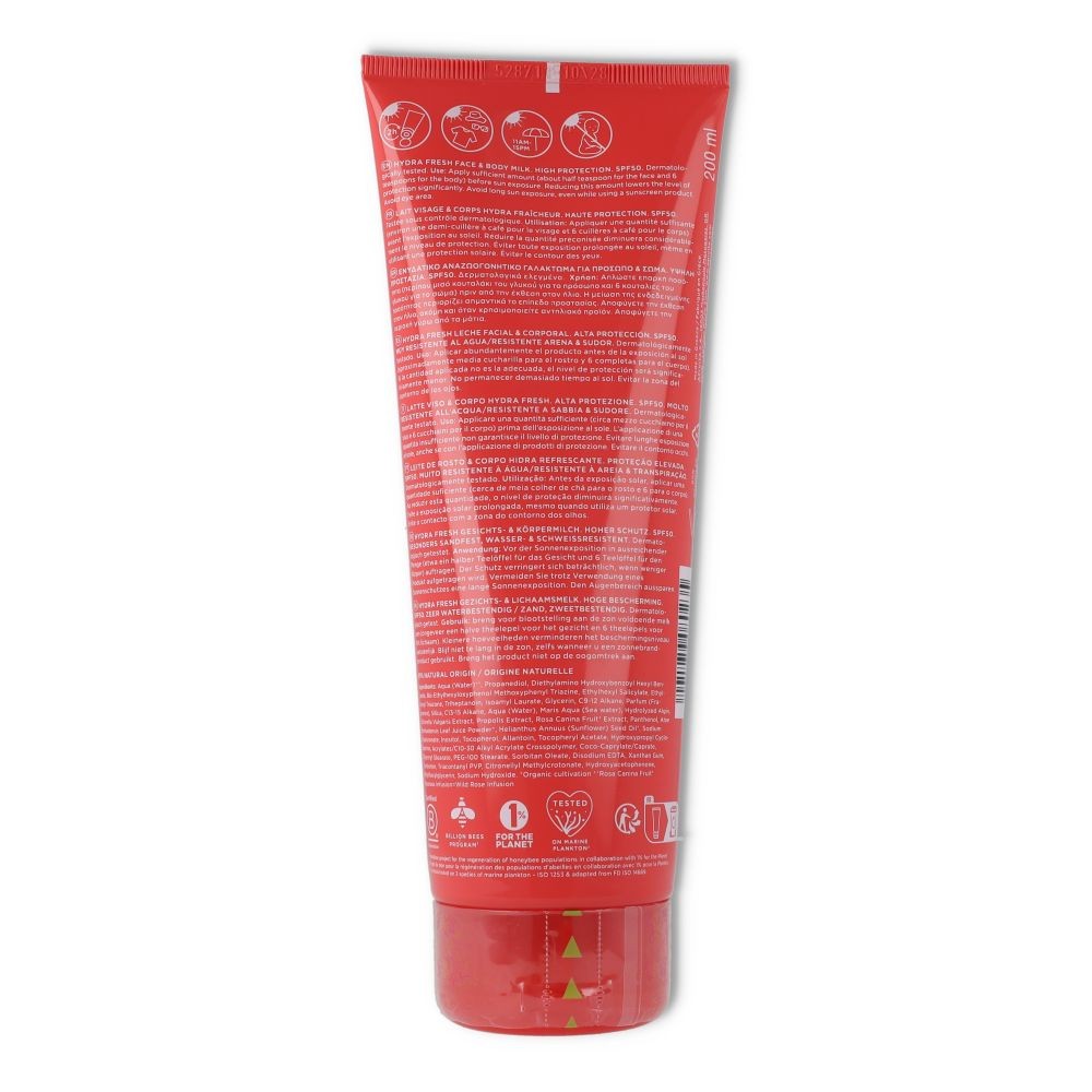 Apivita Hydra Fresh leche SPF50 200 ml