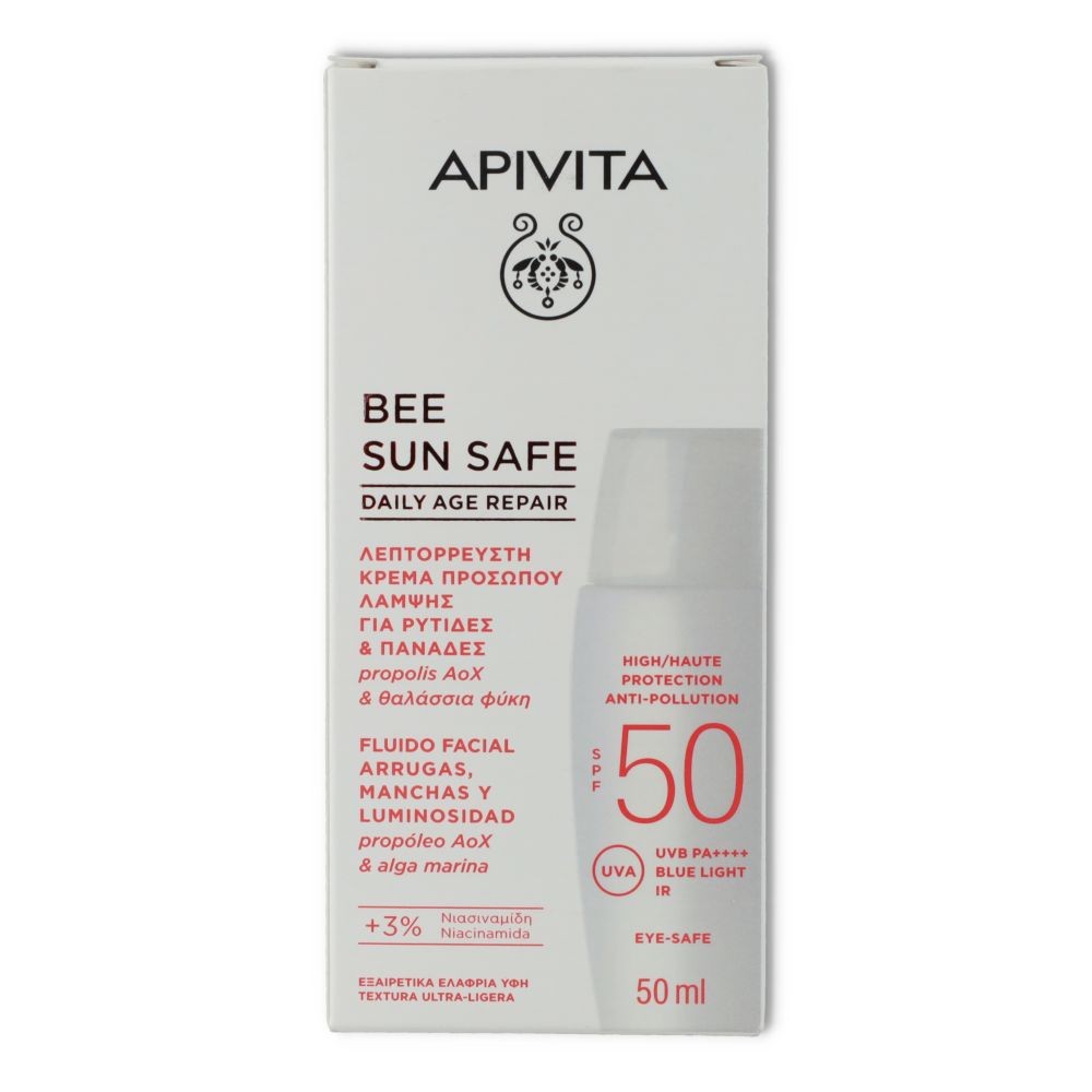 Apivita Fluido Antiarrugas urbanita SPF 50 50 ml