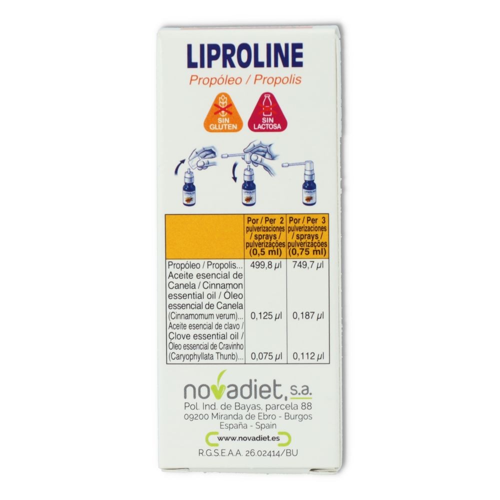 Novadiet Liproline Spray Bucal 15 ml