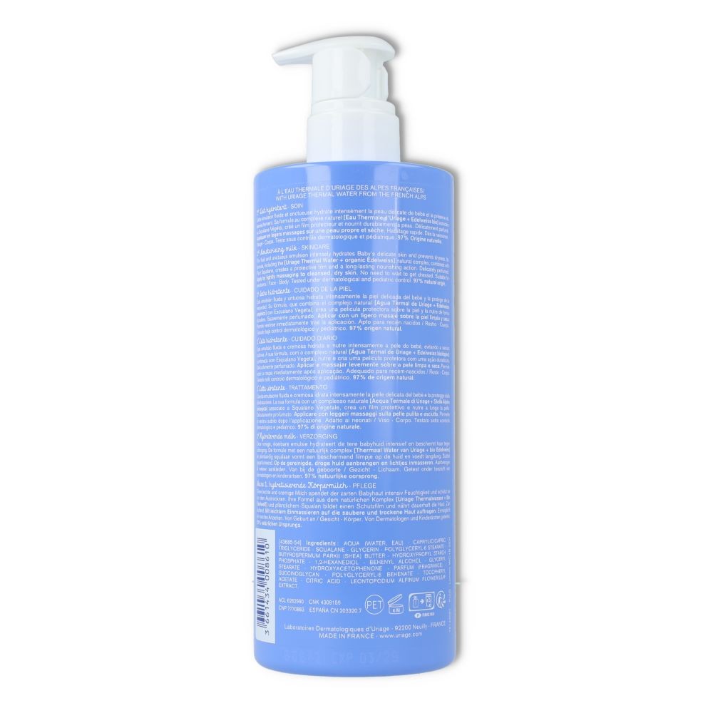 Uriage Baby Leche Hidratante 500 ml