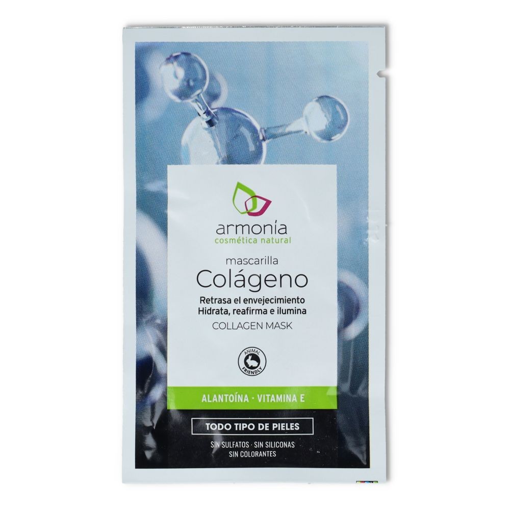 mascarilla de colageno 10 gramos armonia