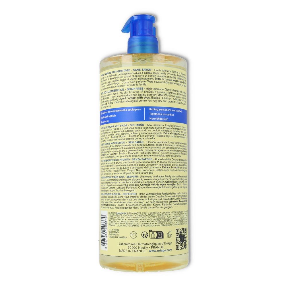 Uriage Xemose C8 Cleansing Oil 1 litro