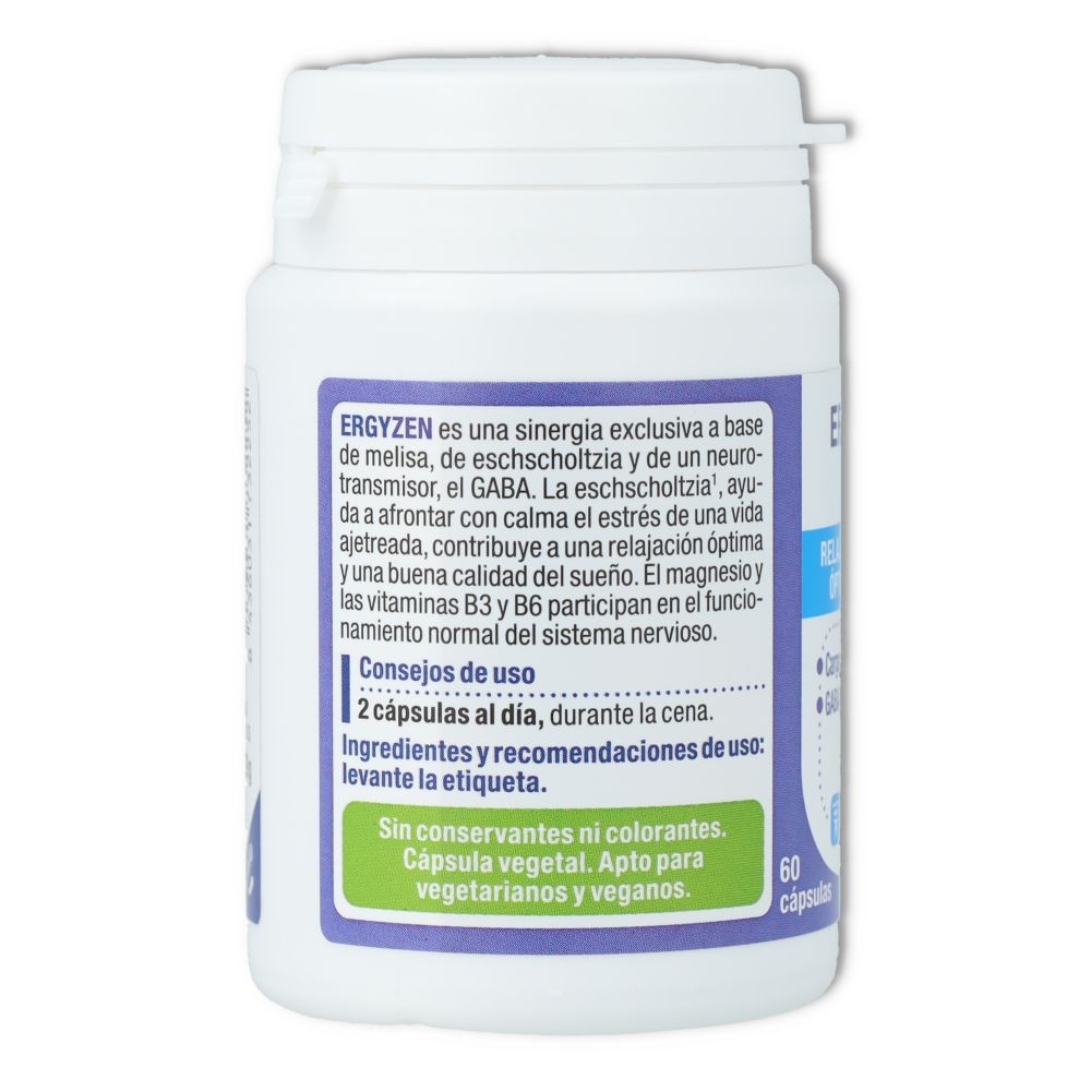 Nutergia Ergyzen 60 cápsulas
