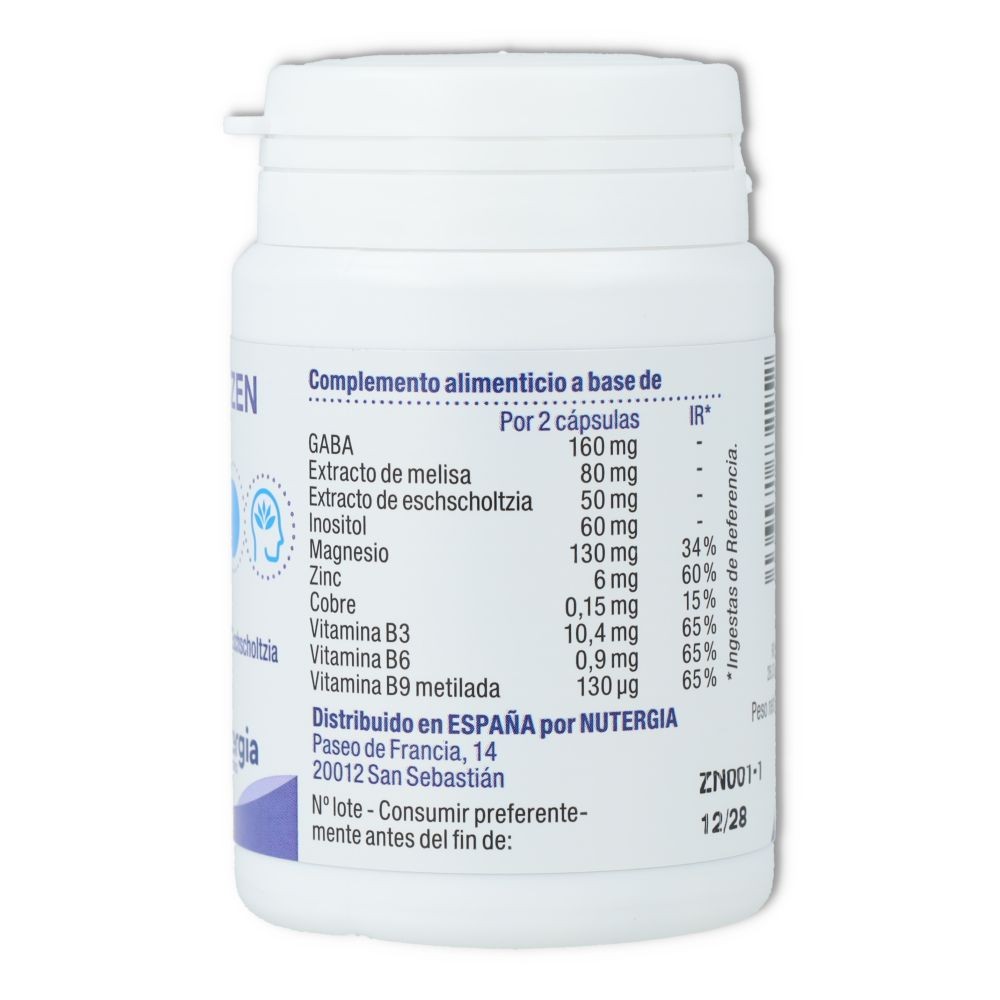 Nutergia Ergyzen 60 cápsulas