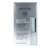 Apivita 5 Action Serum Ojos 15 ml