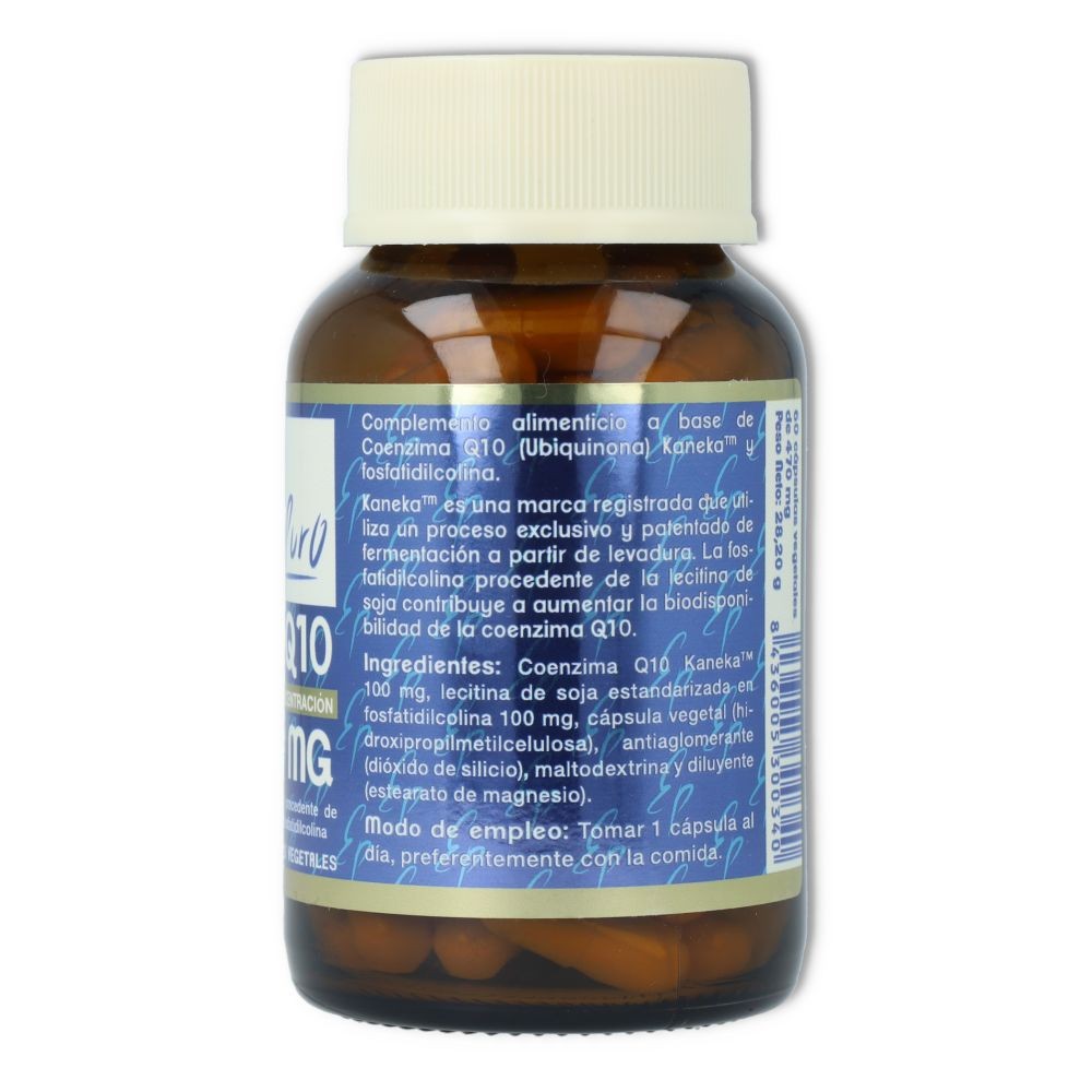 Coenzima Q10 100mg 60 cápsulas Estado Puro Tongil