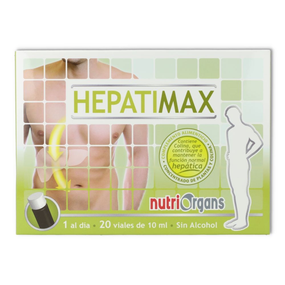 Nutriorgans Hepatimax 20 Viales Tongil