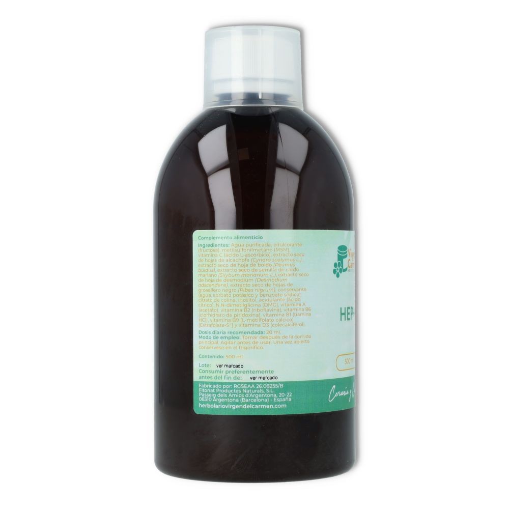 Herbolario Virgen del Carmen  Hep+ 500 ml