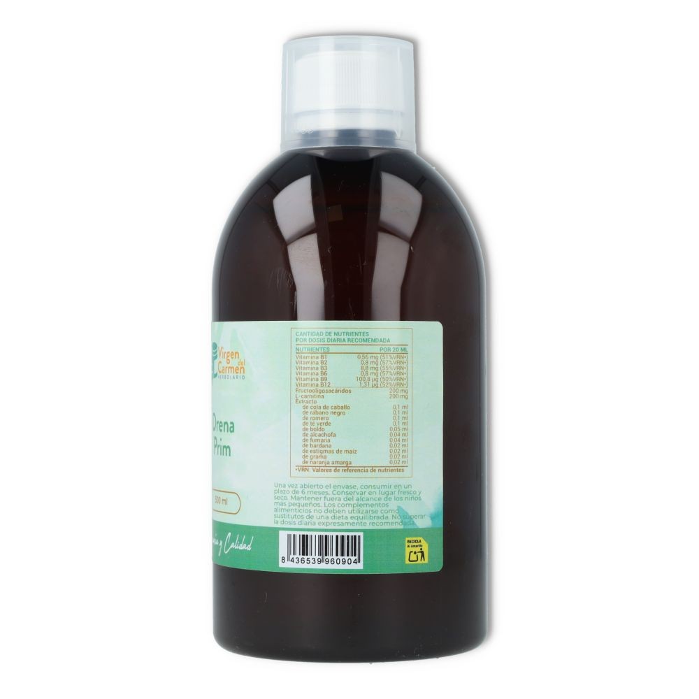 Herbolario Virgen del Carmen Drena Prim 500 ml