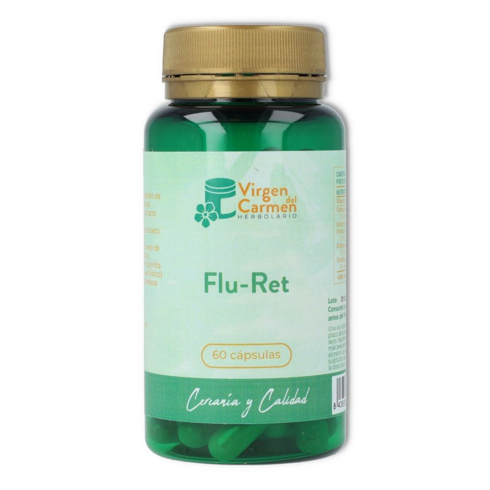 Herbolario Virgen del Carmen Flu-Ret 60 cápsulas