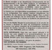 HENNA SUPER CAOBA OSCURO POLVO 100 gr RADHE SHYAM
