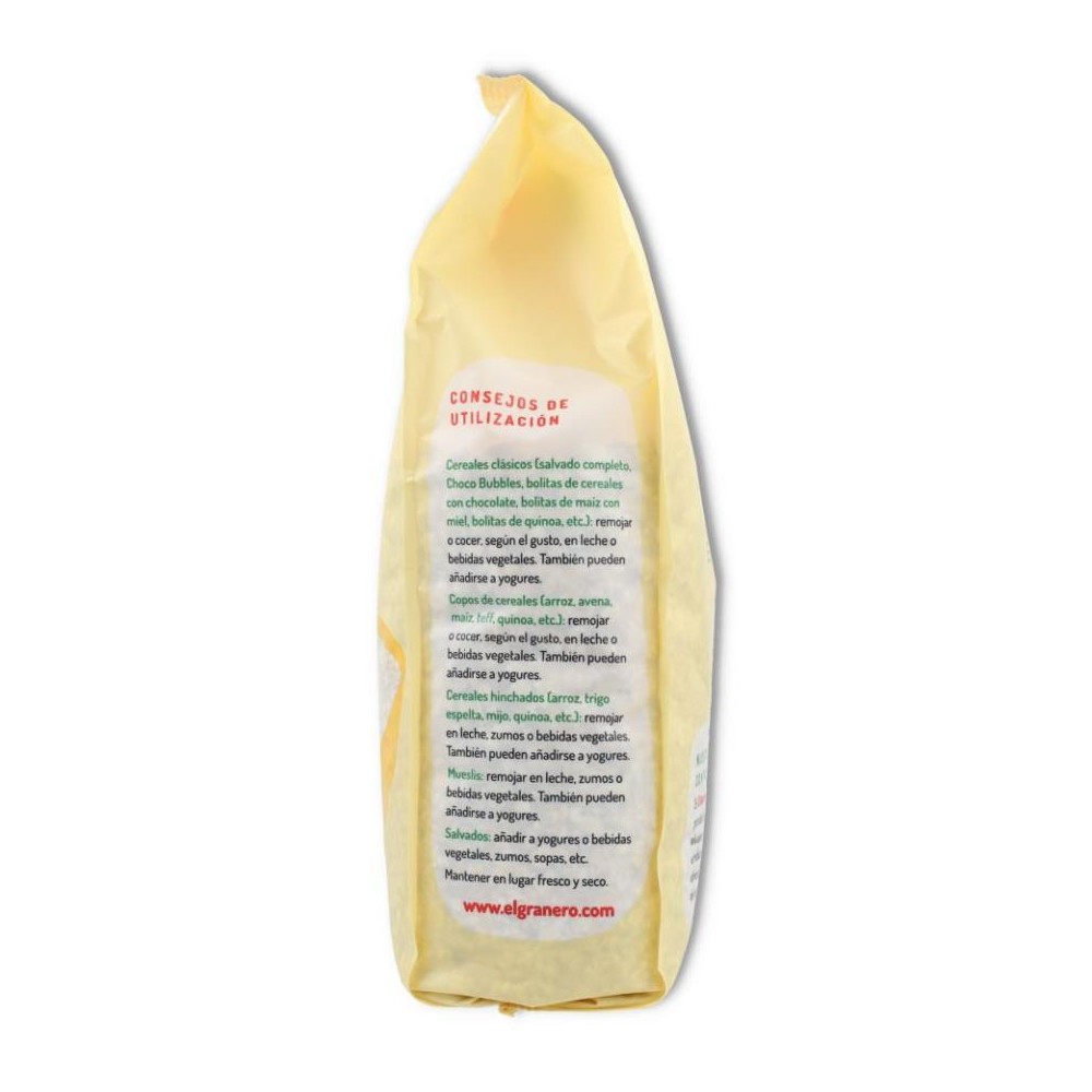 COPOS DE AVENA fino ECO 1000 gr GRANERO INTEGRAL
